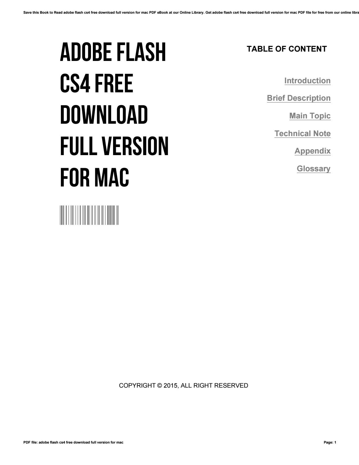 Adobe flash cs5 download free